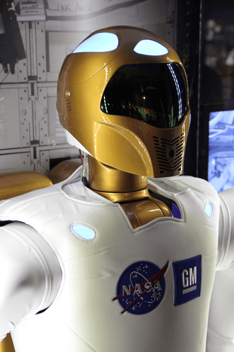 Peer through the bay of a Cupola model and feel like you’re aboard the orbital laboratory, the International Space Station. The Cupola is an observation module used by astronauts to conduct experiments and observe panoramic views of Earth from the ISS. Photo courtesy of Space Center Houston.